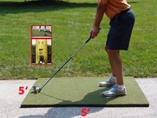5'x5' Duffer Commercial Golf Mat 1.25" Heavy Duty - Driving Range Mat
