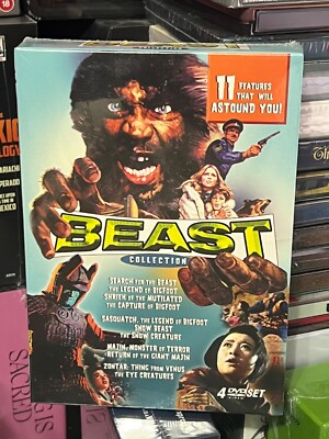 Beast Collection (DVD) 11 Features That Will Astound You!  4 DVD SET! BRAND NEW!