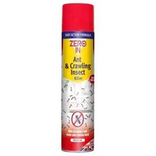 Ant & Crawling Insect Killer Aerosol Spray 300ml Zero In
