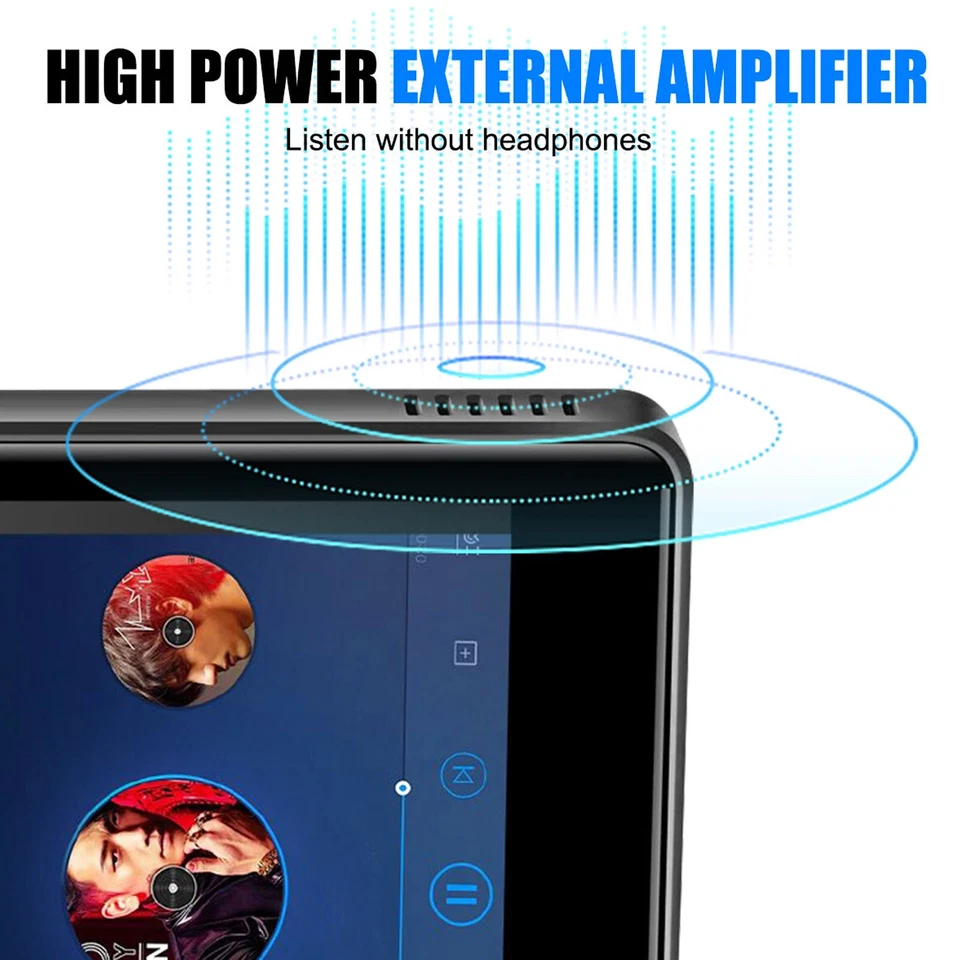 4 inch Full Touch Screen Bluetooth 5.0 WiFi Android MP3 Music MP4 Video Player - Image 4 of 4
