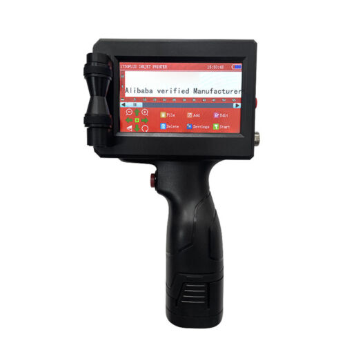 Handheld Tintenstrahldrucker Inkjet LOGO Drucker Handdrucker Code Datum Barcode - Bild 4 von 9