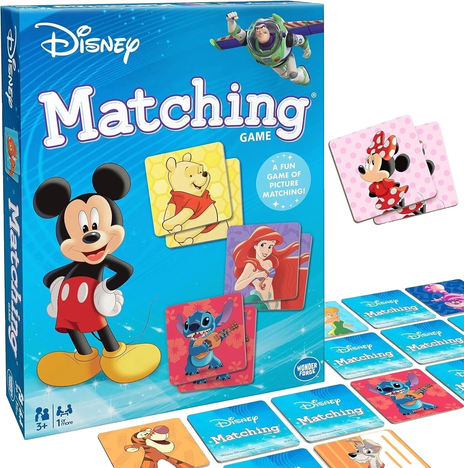 Disney Memory Game Contemporary Manufacture Board & Traditional Games