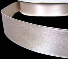 5 Yards Gold Fleck Double Faced Satin Wired Ribbon 1 1/2"W