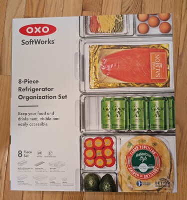 OXO GG 8-Piece Refrigerator Organization Set 13347200 NEW