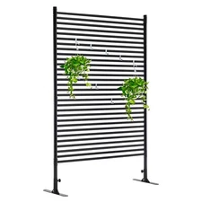 Freestanding Metal Privacy Fence Panels for Outside Outdoor Privacy Screens
