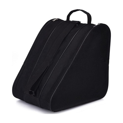 Sac De Transport Pour Rollers - 39x20x38 Cm - Tissu Oxford Respirant - 3 Compartiments - Bandoulière Réglable