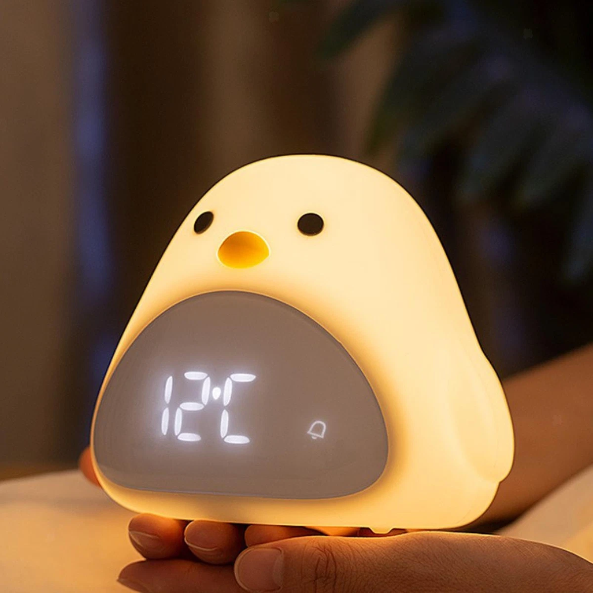 Night light alarm on sale clock