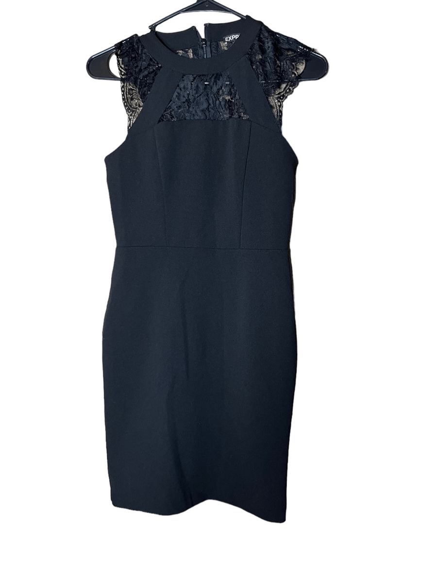 Express Sleeveless Lace Sheath Dress Size 0 | eBay