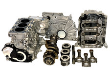 Blocco motore BMW B37C15A pistone albero motore come nuovo coppa olio 500km T19