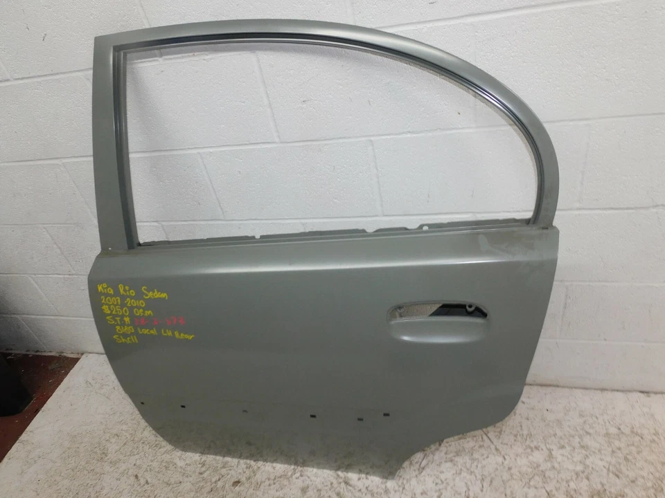 2007 2008 2009 2010 KIA RIO SEDAN LEFT SIDE REAR DOOR SHELL OEM — 第 2/4 张图片