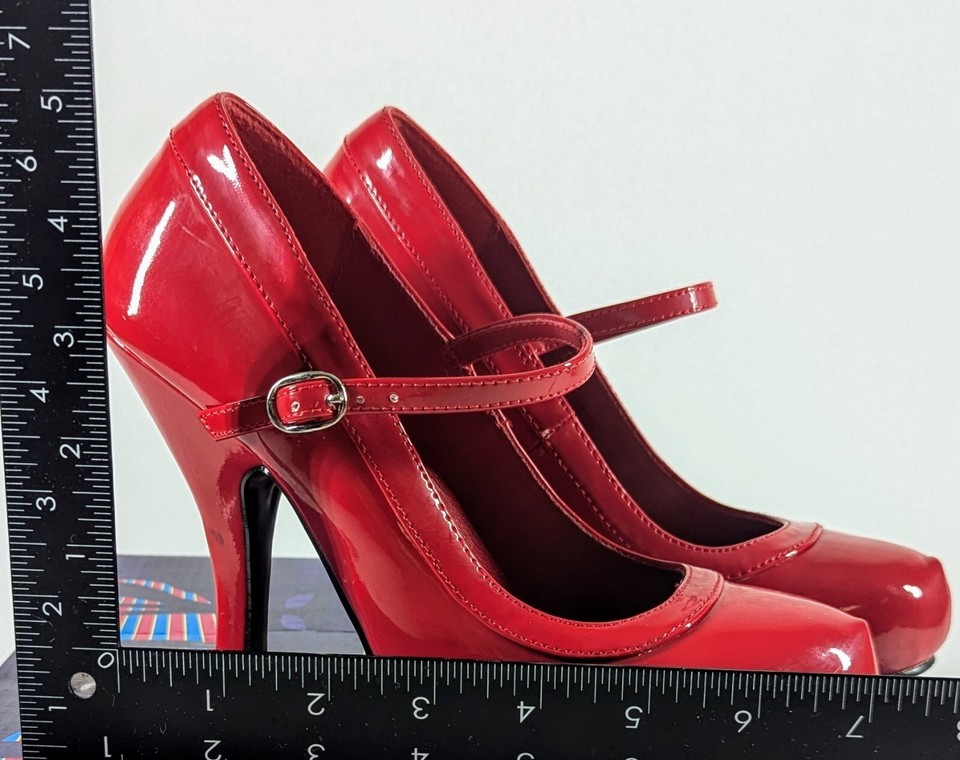 Funtasma Damen Mar50/B Mary Jane Halbschuhe – Plateau, 10,2 Cm Absatz, Gummisohle