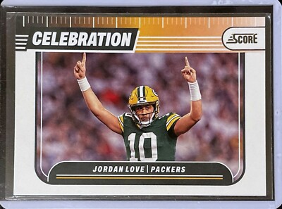 Jordan Love - 2024 Panini Score - Celebration #C-JLE
