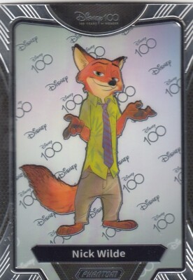 NICK WILDE ZOOTOPIA DISNEY 100 YEARS OF WONDER BASE #43 2023 23 KAKAWOW PHANTOM