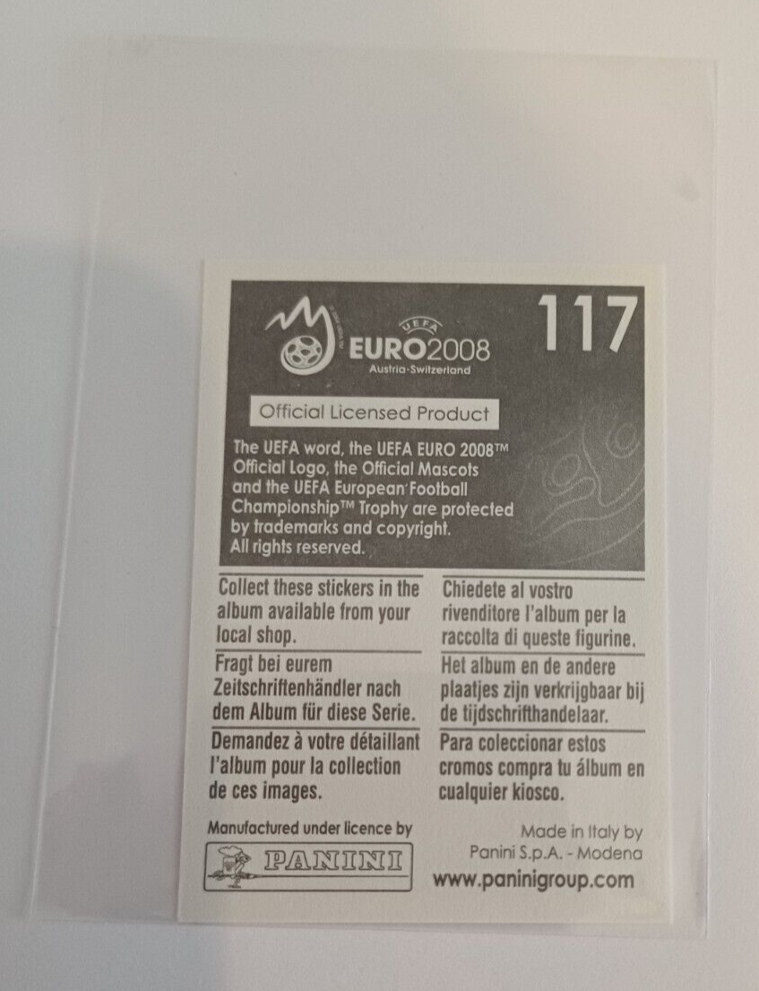 Sticker Panini UEFA Euro 2008 N°355 - Thierry HENRY (France) NEUF