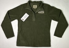 Women's Overseas Adventure Travel Sir Edmund Hillary Team Button Fleece Sz Small