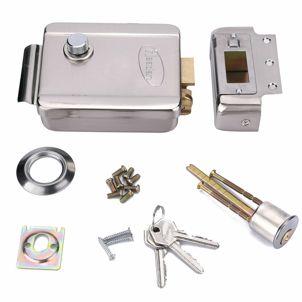 7inch Wired Video Door Phone Video Intercom Doorbell System+Electronic Door Lock — image 10