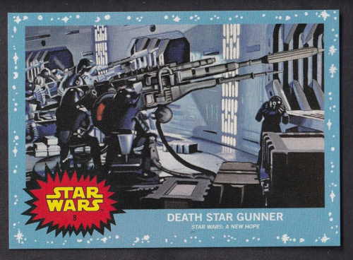 Topps Living Star Wars # 8 Death Star Gunner - A New Hope - Picture 1 of 1