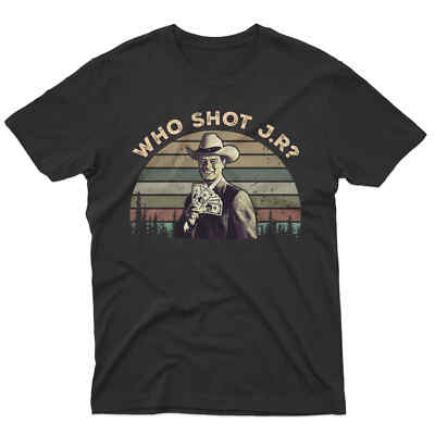 SALE Who Shot J.R Vintage Movie Shirt, Funny T-Shirt, Classic Movie Shirt