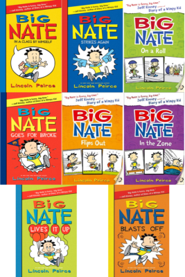 #ad Big Nate Novels Series All 8 Books in Hardcover $24.48