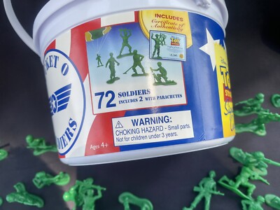 BUCKET O SOLDIERS 72体セット Bucket O' Soldiers 72++! Piece Disney Toy Story Green Army