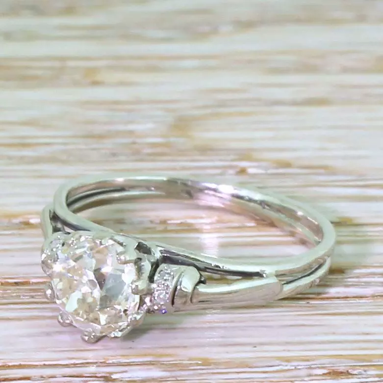 Mid century engagement best sale rings