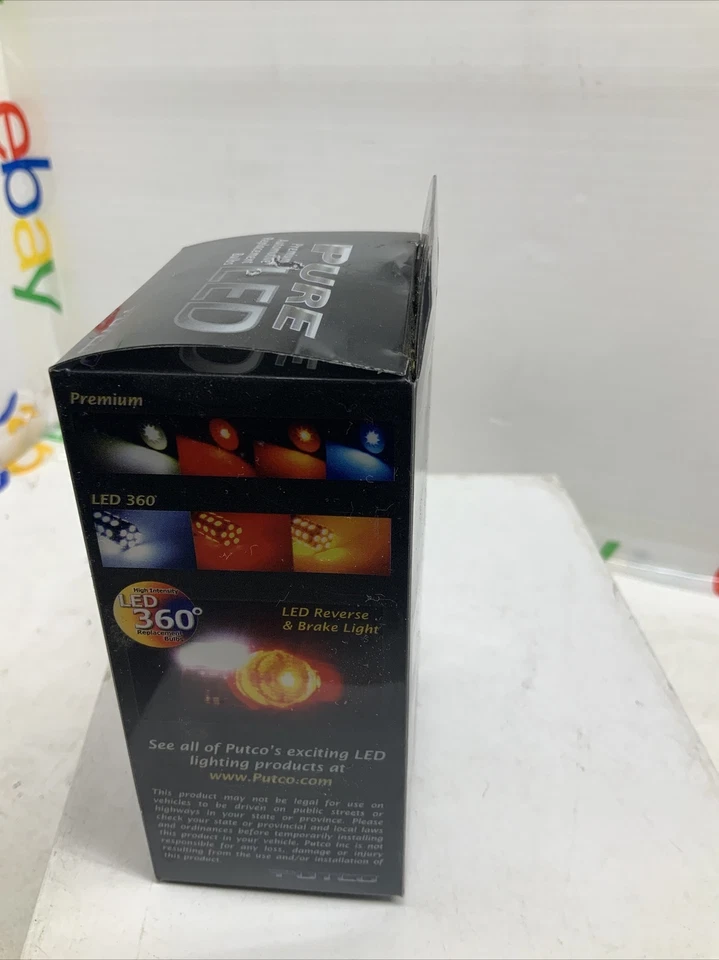 Putco Light Bulb Metal LED 360 - Amber 3157 Bulb - Dual Polarity 343157A-360 - Image 3 of 4