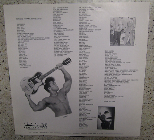 JAMES HARMAN BAND-THANK YOU BABY,E1033, 1983 ,LP VINYL ALBUM - Imagen 5 de 9