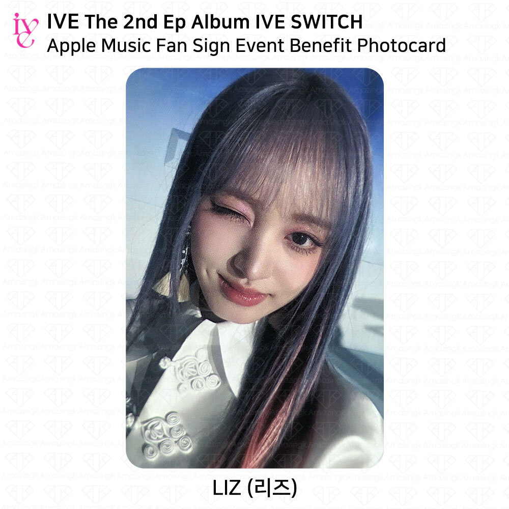 Fan Sign I've IVE The 2nd EP Album IVE SWITCH Apple Music 1st Fan Sign Event Benefit ...