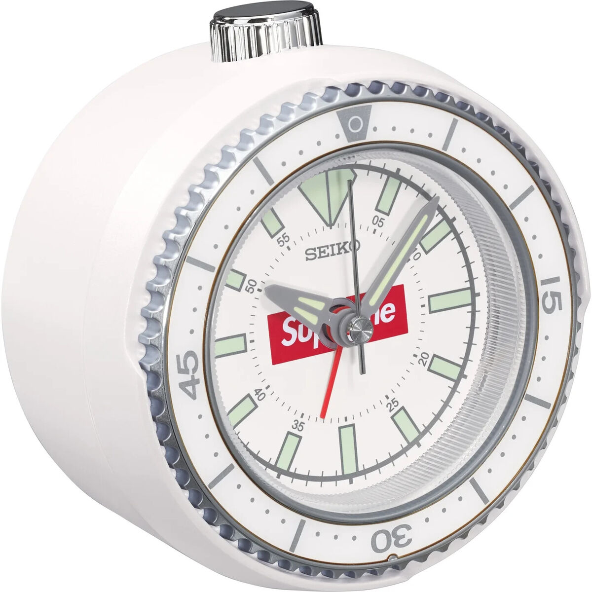 Supreme SEIKO MAI ALARM CLOCK White 25ss NEW Japan | eBay Supreme SEIKO MAI ALARM CLOCK White 25ss NEW Japan | eBay