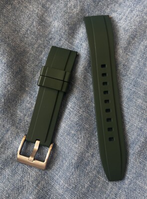 WISCASSET WATCH - Premium FKM Daytona Style Watch Strap (FREE SHIPPING)