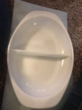 Pyrex White Divided Dish