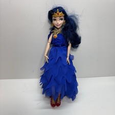 Disney Descendants 10'' EVIE Isle of the Lost Doll 2004 Blue Dress