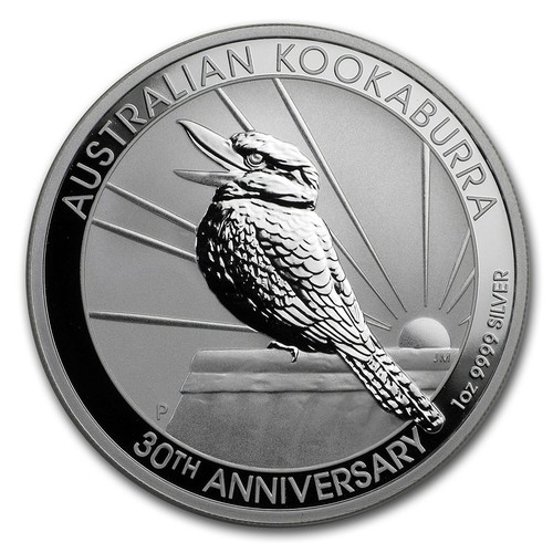 2020 Australia 1 oz Silver Kookaburra BU - Picture 1 of 3