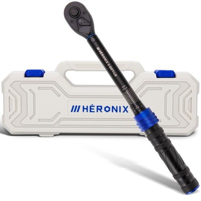 3/8-inch Drive Click Torque Wrench, 5 50 Ft-lb ±3% Accuracy, Loud Click, Dual