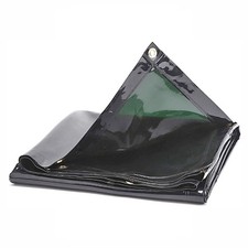 Welding Curtains PVC Welding Screen + Curtain Rings 4'x6'/6'x6'/8'x6'