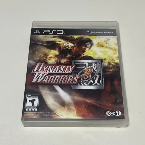 Dynasty Warriors 8 DW8 Sony Playstation 3 PS3 Koei Complete Manual Authentic