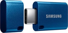 256GB USB C Flash Drive 400MBs Speed Waterproof Blue