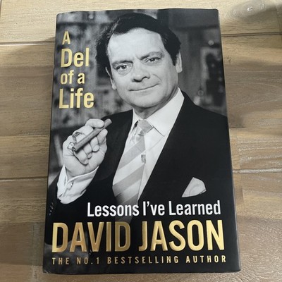 David Jason SIGNED Book - A Del of a Life - 1st ed / 1st imp - Excellent cond