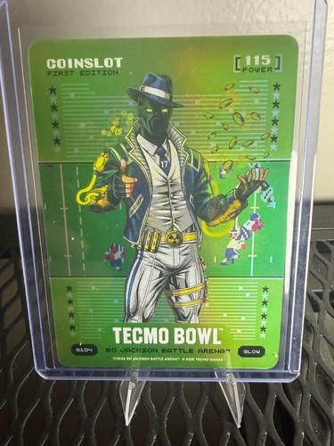 2026 Bo Jackson Battle Arena Coinslot (Daniel Jones) Glow Green Battlefoil #G104