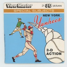 New York Yankees MLB Baseball 1981 GAF View-Master Packet L-20 Exc. Condition