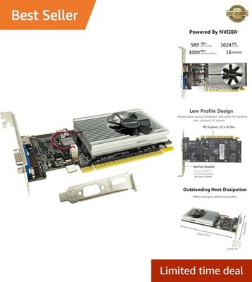 GeForce GT 210 Graphics Card,1024 MB 64 Bit,HDMI,VGA,Low Profile Video Card f...