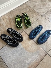 Swim/Water Shoe Bundle Of 3 Boys 4/5 1 NWT 2 NWOT