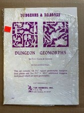 D&D TSR DUNGEON GEOMORPHS SET TWO: CAVES & CA...
