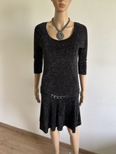 Robe pailletée à manches courtes Maille Demoiselle taille unique TBE