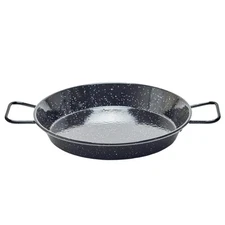 Petite 4-Inch Enameled Steel Paella Pan, 10cm