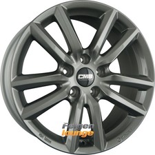 4x CMS C27 GG Titan Glanz 7x17 ET43,5 5x114,3 Alufelgen 17 Zoll