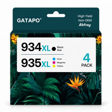 934XL-1BK 935XL-3PK Ink Cartridges for OfficeJet 6815 OfficeJet 6812 C/Y/BK/M 