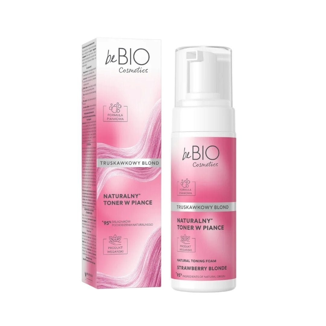 Natural Hair Toning Foam - Strawberry Blonde 120ml