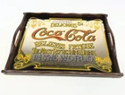 Coke Vintage Delicious Coca Cola Relieves Fatigue Mirror Tray Sign 5 Cents Drink