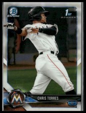 2018 Bowman Chrome #BCP207 Chris Torres Prospects